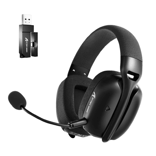 HEADSET - ATTACK SHARK L80 PRO TRI-MODE HEADSET BLACK