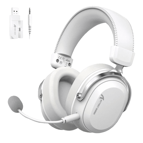 HEADSET - ATTACK SHARK L30 PRO TRI-MODE WHITE