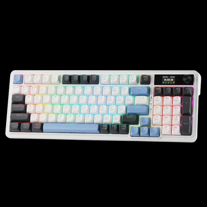 KEYBOARD - REDRAGON GALATIN PRO W/ LCD SCREEN WIRELESS