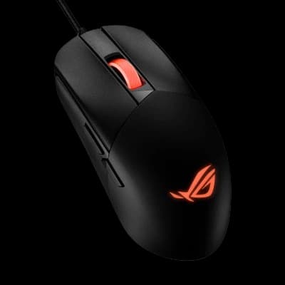 MOUSE - ASUS P518 ROG STRIX IMPACT III | 12K DPI | 5 BUTTONS | WIRED | BLACK