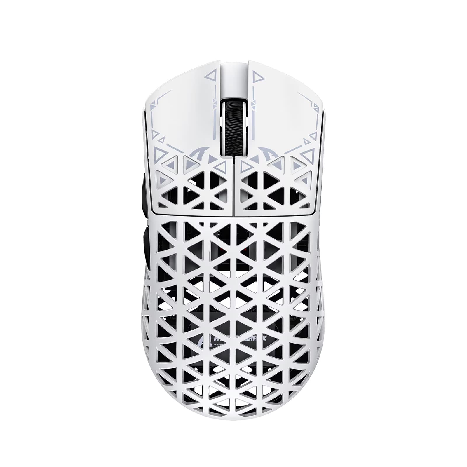 MOUSE - ATTACK SHARK R5 ULTRA TRI-MODE WIRELESS WHITE