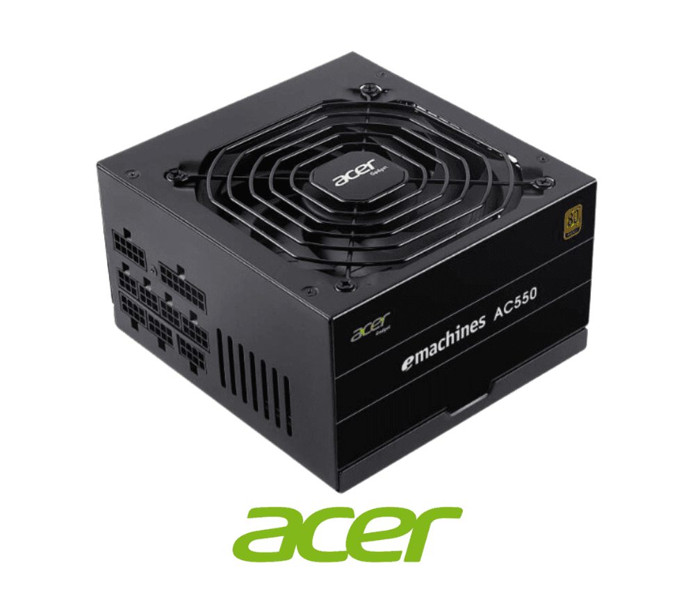 POWER SUPPLY - ACER 550W 80+ BRONZE FULL MODULAR