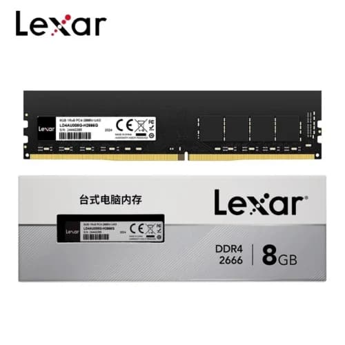 RAM (MEMORY) - 8GB DDR4 2666MHZ LEXAR BLACK