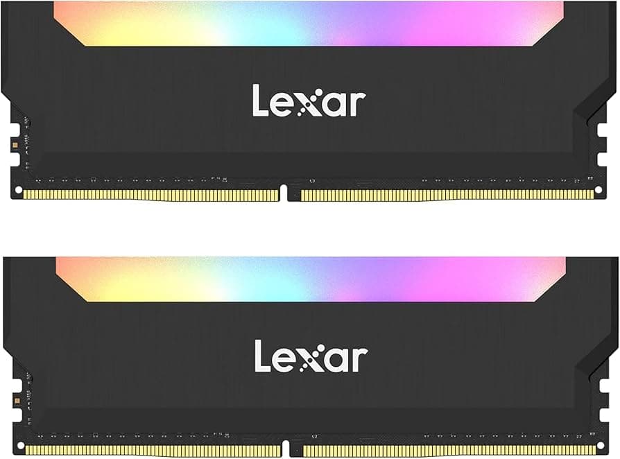 RAM (MEMORY) - 16GB KIT (2X8GB) DDR4 3600MHZ LEXAR HADES RGB BLACK