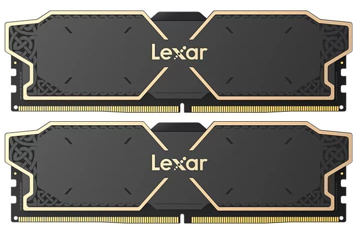 RAM (MEMORY) - 32GB KIT (2X16GB) DDR5 6000MHZ LEXAR THOR BLACK