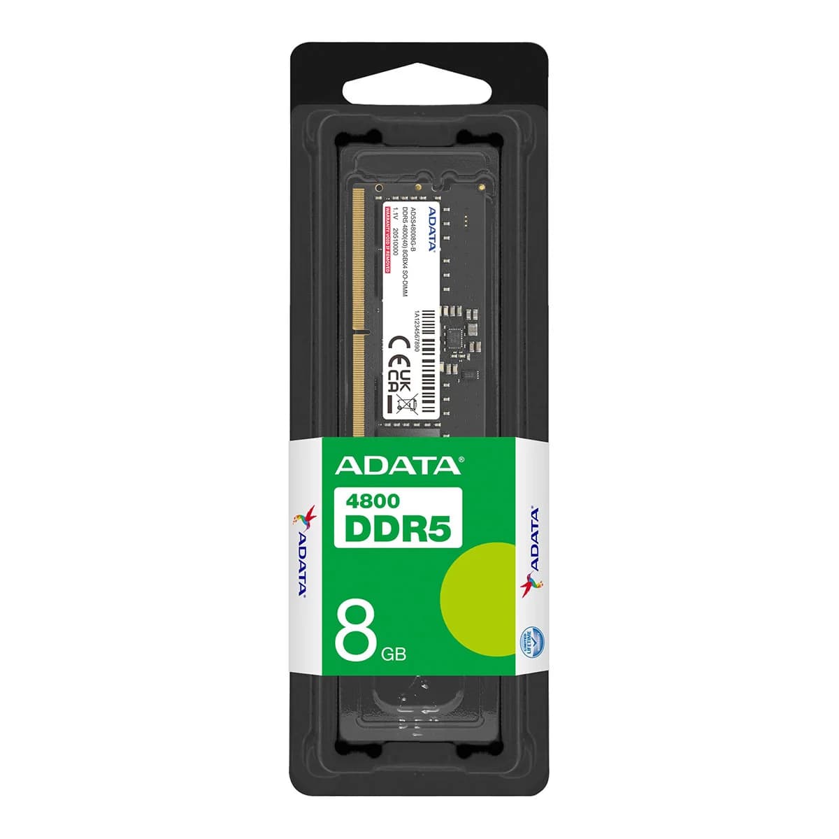 RAM (MEMORY) LAPTOP - 8GB DDR5 4800MHZ ADATA SODIMM