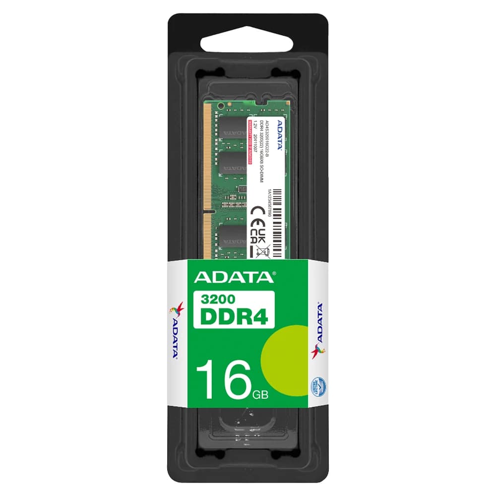 RAM (MEMORY) LAPTOP - 16GB DDR4 3200MHZ ADATA SODIMM