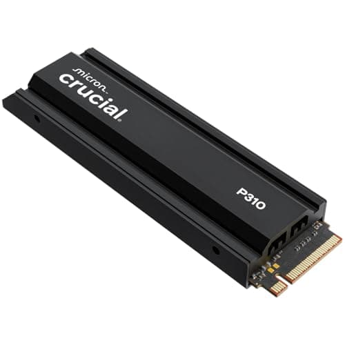 SSD M.2 NVME - Crucial P310 - 1TB M.2 2280 NVMe PCIe Gen4x4 SSD, 7,100MB/s Read, 6,000MB/s Write